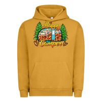Pigment Peanut Butter happy camper Urban Hoodie - Zillion Design Studio