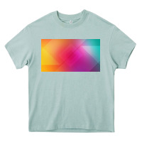 Arona multicolor abstract lines Heavy Core Tee - chombo
