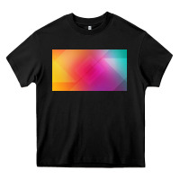Black multicolor abstract lines Heavy Core Tee - chombo