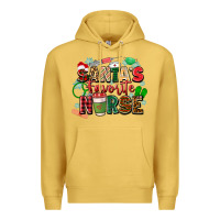 Santas Favorite Nurse Premium Hoodie | Teevron