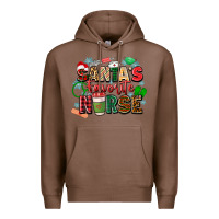 Chestnut santas favorite nurse Premium Hoodie - Zillion Design Studio