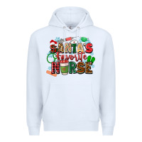 White santas favorite nurse Premium Hoodie - Zillion Design Studio