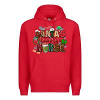 Red santas favorite nurse Premium Hoodie - Zillion Design Studio