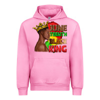 Juneteenth Black King Urban Hoodie | Teevron