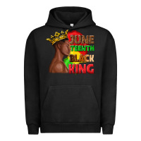 Pigment Black juneteenth black king Urban Hoodie - texasbilliewilder
