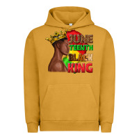 Pigment Peanut Butter juneteenth black king Urban Hoodie - texasbilliewilder