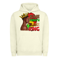 Pigment Pistachio juneteenth black king Urban Hoodie - texasbilliewilder