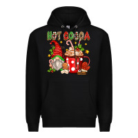 Black hot cocoa gnome Premium Hoodie - Zillion Design Studio