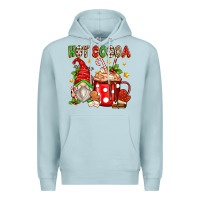 Blue Mist hot cocoa gnome Premium Hoodie - Zillion Design Studio