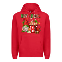 Red hot cocoa gnome Premium Hoodie - Zillion Design Studio