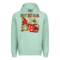Seafoam hot cocoa gnome Premium Hoodie - Zillion Design Studio