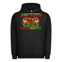 Pigment Black juneteenth free ish since 1865 Urban Hoodie - texasbilliewilder