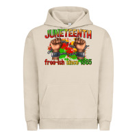 Pigment French Oak juneteenth free ish since 1865 Urban Hoodie - texasbilliewilder