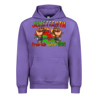 Tulip juneteenth free ish since 1865 Urban Hoodie - texasbilliewilder