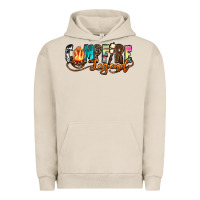 Pigment French Oak campfire legend Urban Hoodie - Zillion Design Studio