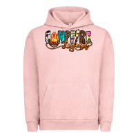 Pigment Salmon campfire legend Urban Hoodie - Zillion Design Studio