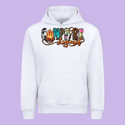 Campfire Legend Urban Hoodie Designed By Zillion Design Studio