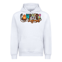White campfire legend Urban Hoodie - Zillion Design Studio