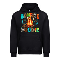 Black bonfire Urban Hoodie - Zillion Design Studio