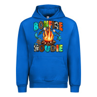 Cobalt bonfire Urban Hoodie - Zillion Design Studio