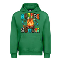 Emerald bonfire Urban Hoodie - Zillion Design Studio