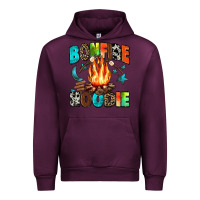 Mauve Wine bonfire Urban Hoodie - Zillion Design Studio