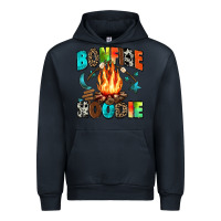 Navy bonfire Urban Hoodie - Zillion Design Studio