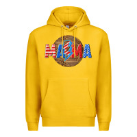 Lemon American mama with lightning bolt Premium Hoodie - texasbilliewilder