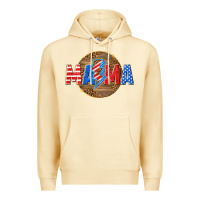 Pina Colada American mama with lightning bolt Premium Hoodie - texasbilliewilder