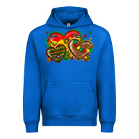 Cobalt juneteenth heart Urban Hoodie - texasbilliewilder