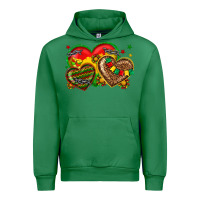 Emerald juneteenth heart Urban Hoodie - texasbilliewilder