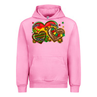 Fuchsia Pink juneteenth heart Urban Hoodie - texasbilliewilder