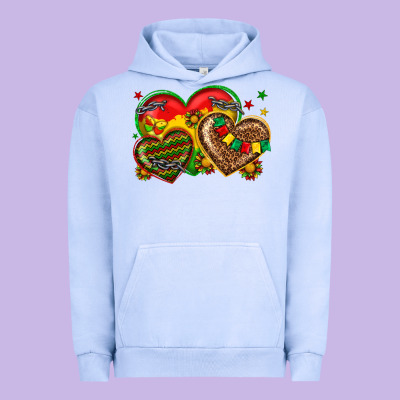 Urban Hoodie juneteenth heart