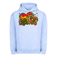 Pigment Grape Ice juneteenth heart Urban Hoodie - texasbilliewilder