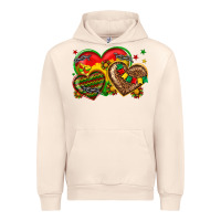 Sandshell juneteenth heart Urban Hoodie - texasbilliewilder