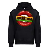 Black juneteenth lips Urban Hoodie - texasbilliewilder