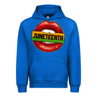 Cobalt juneteenth lips Urban Hoodie - texasbilliewilder