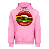 Fuchsia Pink juneteenth lips Urban Hoodie - texasbilliewilder