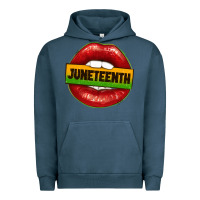 Pigment Midnight Navy juneteenth lips Urban Hoodie - texasbilliewilder