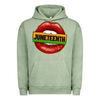 Juneteenth Lips Urban Hoodie | Teevron