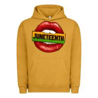 Pigment Peanut Butter juneteenth lips Urban Hoodie - texasbilliewilder