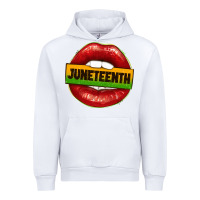 White juneteenth lips Urban Hoodie - texasbilliewilder