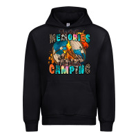 Black the best memories are made camping Urban Hoodie - Zillion Design Studio