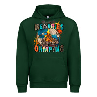 Forest Green the best memories are made camping Urban Hoodie - Zillion Design Studio
