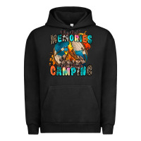 Pigment Black the best memories are made camping Urban Hoodie - Zillion Design Studio