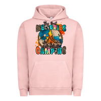 Pigment Salmon the best memories are made camping Urban Hoodie - Zillion Design Studio