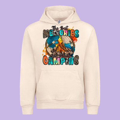 The Best Memories Are Made Camping Urban Hoodie Designed By Zillion Design Studio