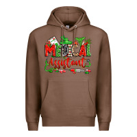 Chestnut christmas medical assistant Premium Hoodie - Zillion Design Studio