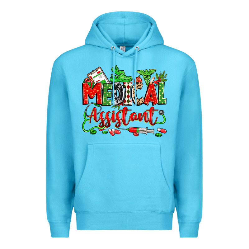 Christmas Medical Assistant Premium Hoodie by Zillion Design Studio | Teevron