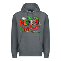 Rock christmas medical assistant Premium Hoodie - Zillion Design Studio
